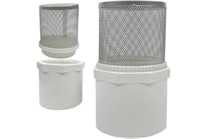 AIMCOCO 3" Stainless Steel Filter DN80/3" Suction Strainers Used to Remove Debris and Reduce Solid Entry（1pcs）