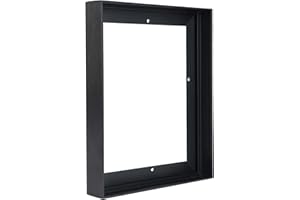 YIVIVEN 24x36 Canvas Frame, DIY Metal Floater Frame for 1.25" Deep Canvas Painting, Floating Frames for Prints Artwork (24"x36", Black)