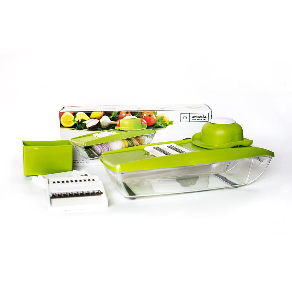 Mandoline 5in1 Vegetable Slicer and Grater 5 Interchangeable Blades