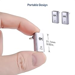 Cable Matters 2-Pack 40Gbps Right Angle USB C