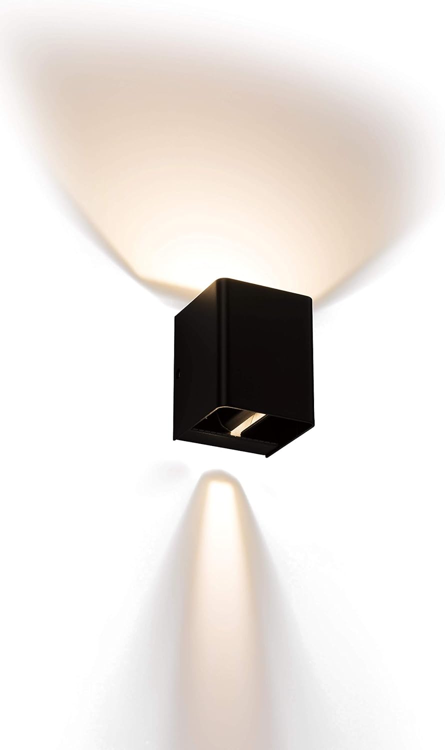 LED Adjustable Up and Down Wall Light in Black – BigaMart