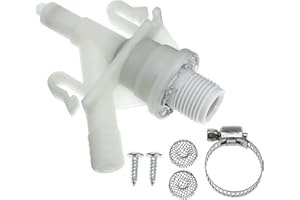 Toilet Water Valve Kit for Dometic 300 301 310 311 320 321 Pedal Flush Toilet for RV Boat Camper