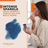 Stargazer Glitter Shaker Royal Blue Cosmetic Glitter Powder Shaker view 3
