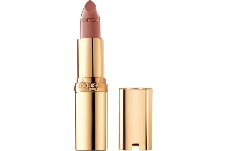 L’Oreal Paris Colour Riche Original Creamy, Hydrating Satin Lipstick with Argan Oil and Vitamin E, Fairest Nude, 1 Count
