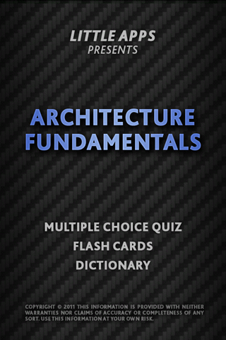 Architecture Fundamental Terms