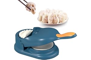 Hand Dumpling Maker, 2 in 1 Dumpling Maker Machine for Kitchen,Dumpling Ravioli Maker Press,Wonton Maker Press,Multifunction 