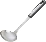 Wiltshire Aspire Soup Ladle Stainless Steel Grey Soft Grip Handle 31 cm view 1
