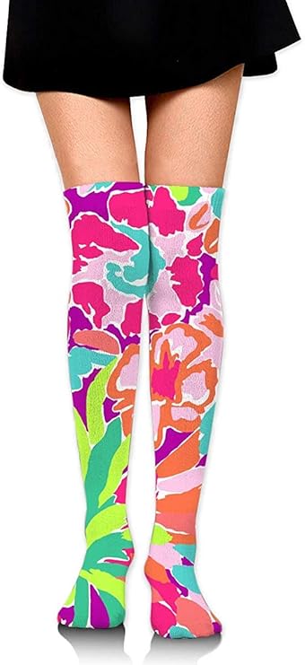 Chaussettes hautes pour les filles, les femmes mignons de ...