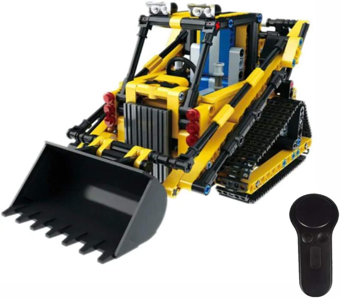 Modbrix Technic Wheel Loader 2.4Ghz RC Building Blocks Delta Loader 512 Pieces