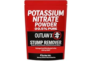 ESKS Potassium Nitrate HIGH Purity Milled Reagent Grade 4 LBS Stump Remover and More