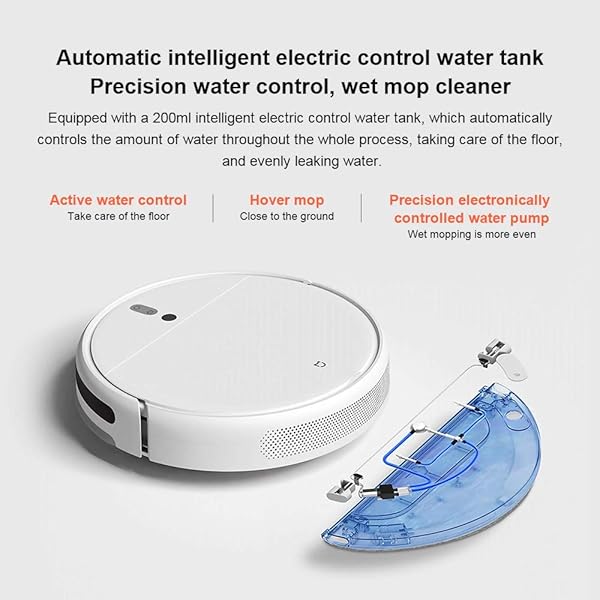 Xiaomi Mijia Robot trapeador de Barrido Mi Vacuum Cleaner 1C para Home Auto Dust Sterilize 2500PA Cyclone Suction Smart Planned WiFi