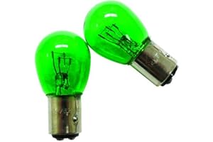 IPCW CWB-1157G Green Twist Mount 1157 Bulb - Pair