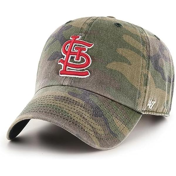 Amazon.com: 47 MLB Camo Clean Up Adjustable Hat, Adult One Size