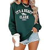 Christmas Sweatshirts Women It's a Beaut Clark Sweatshirt Funny Christmas Tree Graphic Shirt Casual Family Christmas