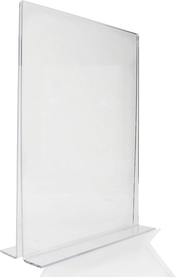 Pro Astound, Acrylic Sign Holder 8.5 x 11 (Pack of 6