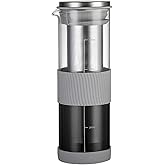 JINSHANLIANG High Borosilicate Cold Brew Coffee Maker Cold Brew Ice Drip Coffee Maker Hot And Cold Brew Tea Maker