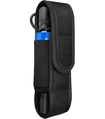 Étui Ceinture Lampe De Poche SYHSYC | Rotation 360°, Matériau Plastique Durable - Camping, Randonnée