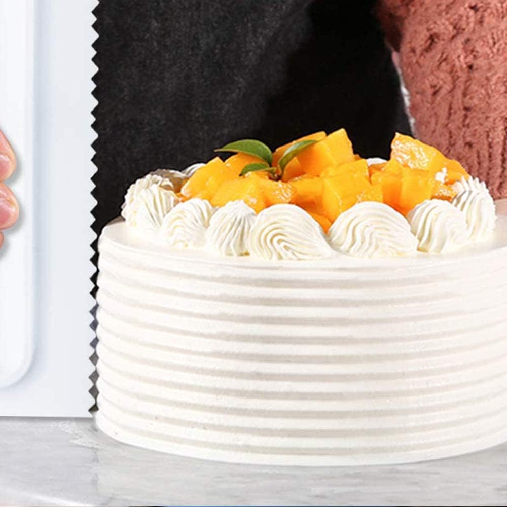 Decorations A Gateau Et Accessoires Dr Oetker Gateau Lisseur Extra Haut 27 Cm A Secteurs Spatule Peigne Decoration 1666 Cuisine Arts De La Table