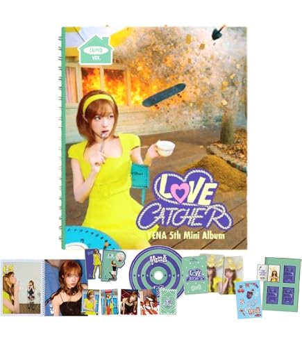 Amazon.com: Choi Yena LOVE CATCHER 5th Mini Album (POCAALBUM