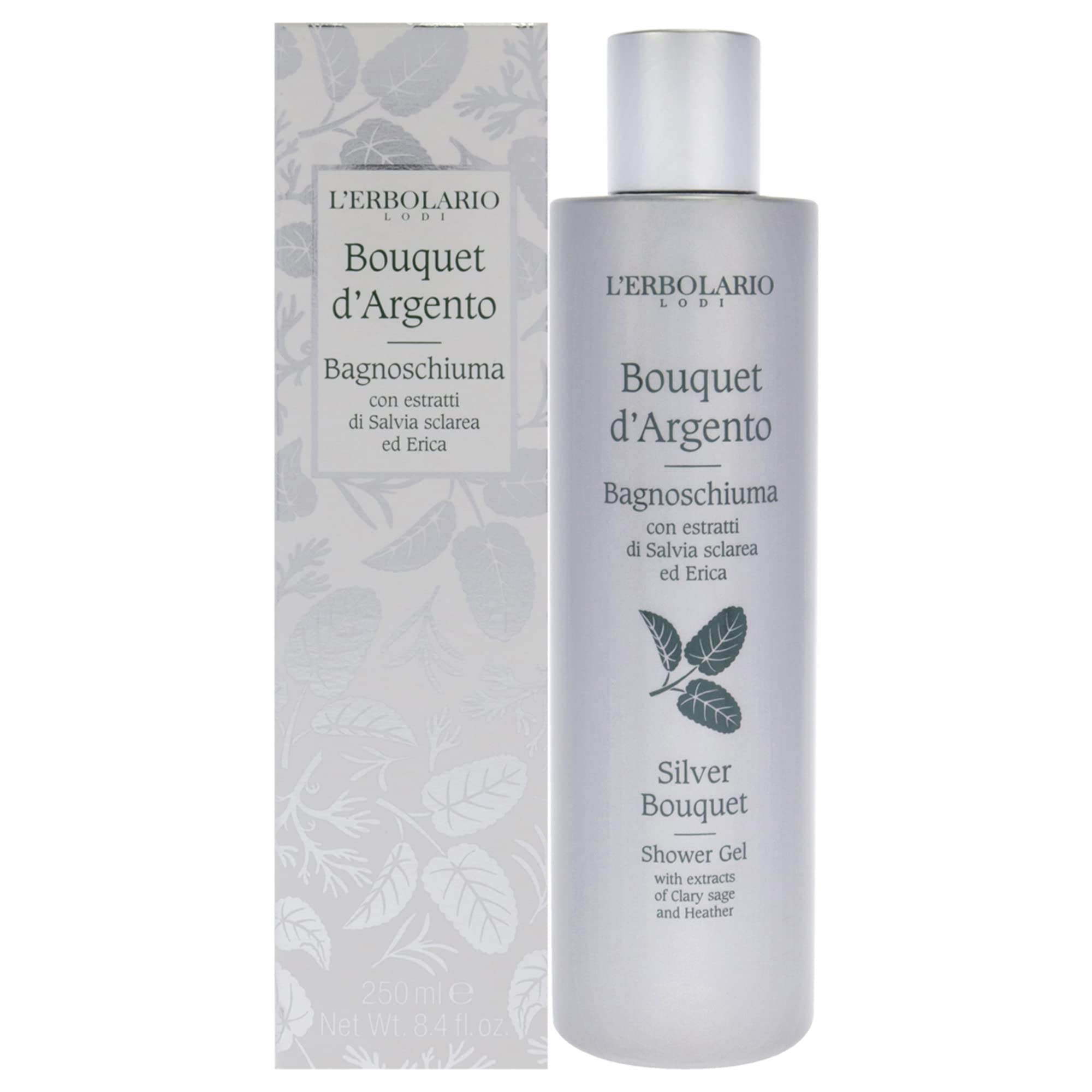 L'Erbolario BOUQUET D'ARGENTO Bath/Shower Gel 250 ml