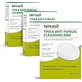 terrasil Tinea Soap for Tinea Versicolor Relief, Soothing Care & Relief of Itchy, Irritated Skin, Dermatologist Tested, Hypoallergenic Approved - Natural Antifungal Soap Bar (75g 3-Pack)