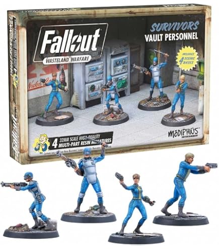 Fallout Wasteland Warfare – Mysterious Stranger – Miniature Résine 32mm Non Peinte – Collection – Modiphius