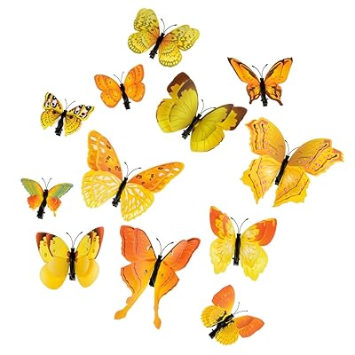 Download Buy Dreamlily 12 Pieces Butterfly Hair Clips 3d Butterfly Metal Barrettes Photo Props Party Favors Bty01 Online In Indonesia B085msxbkk