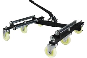 Trailer Valet Heavy-Duty 6-Wheel Dolly for Tandem Axle Trailers – 2,000 lbs Per Wheel Capacity – Smooth Maneuvering for RVs, Boats, Campers, and Utility Trailers