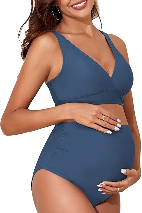 Traje De Baño Maternidad JIOEEH Traje De Baño De Maternidad, Traje