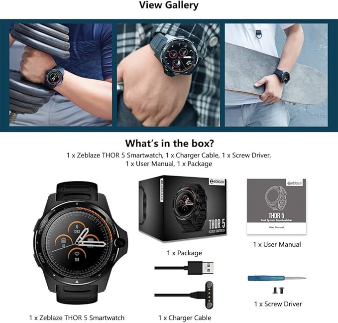 Reloj - MObast - para - Zeblaze Thor 5: Amazon.es: Relojes