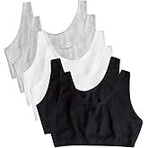 Fruit of The Loom Women's Multi-Pack Tank Top Style Sports Bra