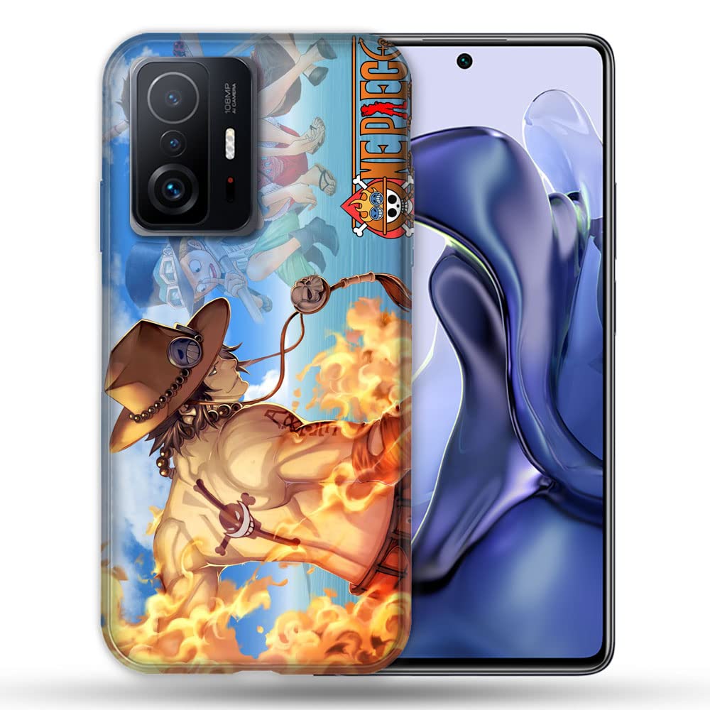 Xiaomi 11T / 11T Pro Manga One Piece Ace Color Case