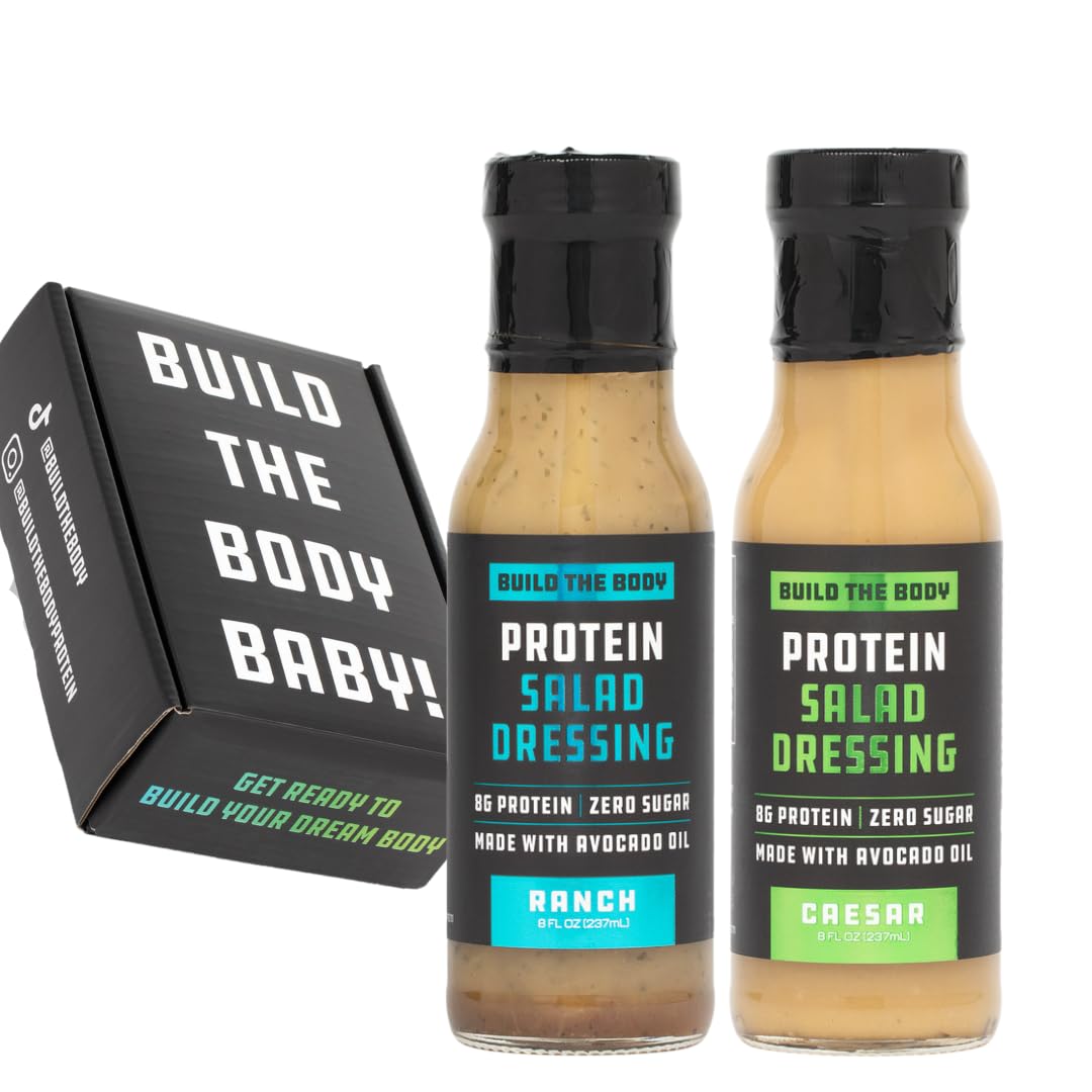 Photo 1 of *Exp 9/2026* Build the Body Protein Salad Dressing (Ranch + Caesar)