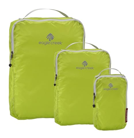 Eagle Creek Pack-It Specter Cube Set, 3-teiliges Kleidertaschen-Set, Strobe Green (Grün) - EC-41168046