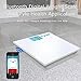 Pyle Digital Scale Smart Bathroom Body weighing scale With Wireless Bluetooth Smartphone composition analyzer for iPhone iPad & Android Devices Large Display (PHLSCBT2WT) (White)