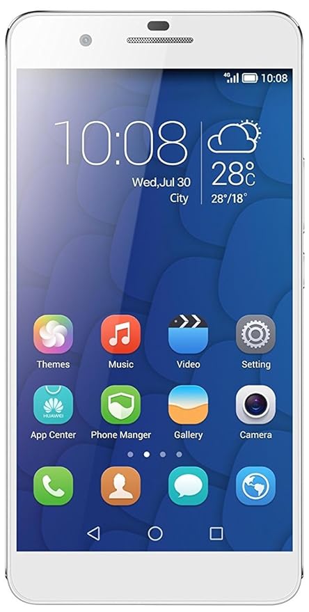 Honor 6 Plus Smartphone (5,5 Zoll (14 cm) Touch-Display, 32 GB Speicher, Android 4.4) weiß