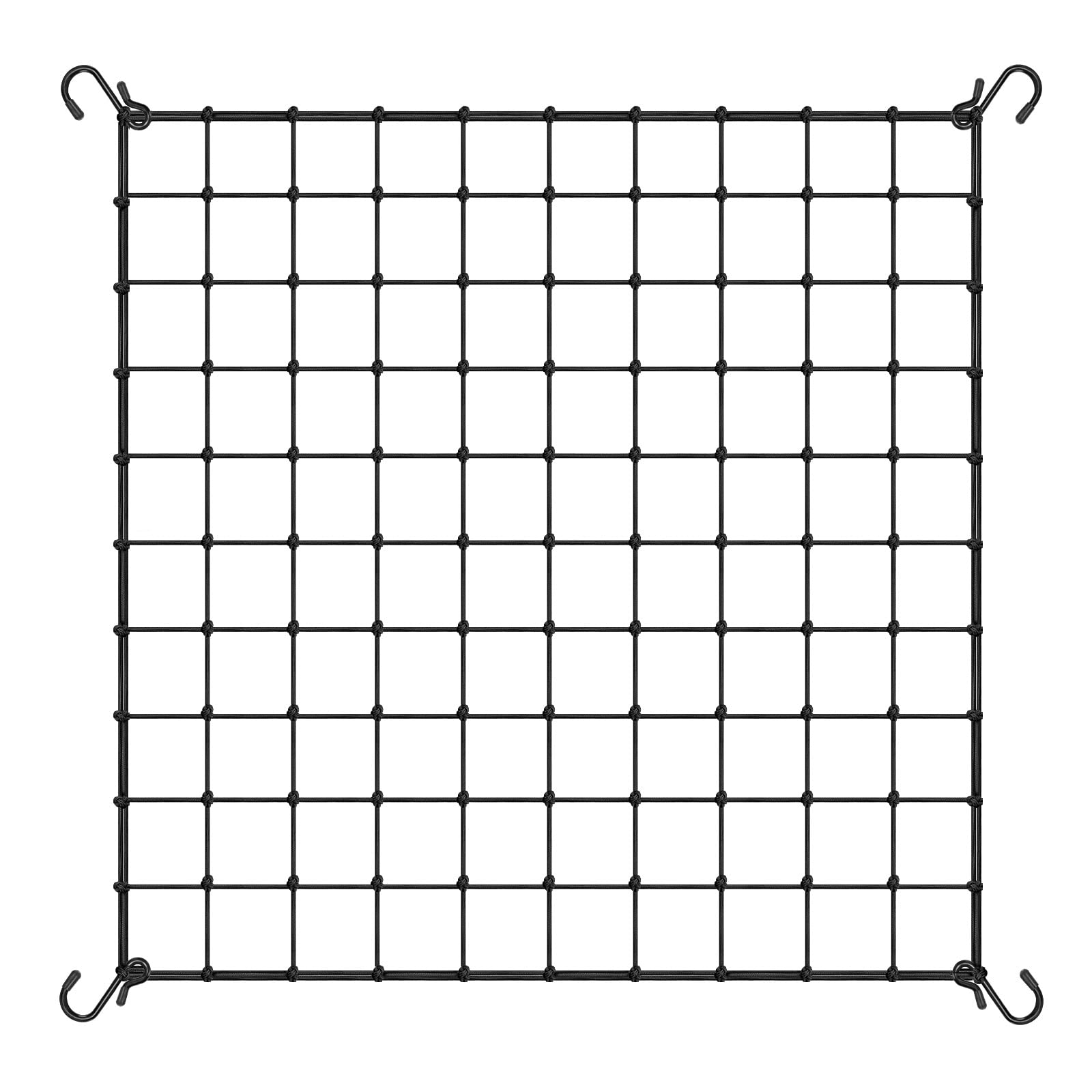 VIVOSUN Garden Netting 150 x 150 cm, Trellis Net with 4 Hooks Trellis Net for Climbing Plants Vegetables Fruits and Flowers