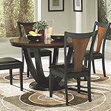 Coaster Home Furnishings 102098 Casual Dining Table, Black and Cherry