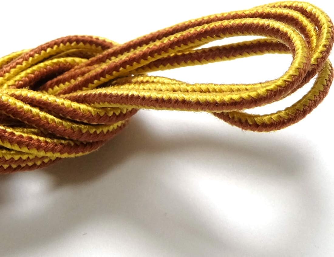 Amazon レッドウィング 純正 Taslan Bootlaces タスランブーツレース タン ゴールド 48インチ 1cm 靴紐 シューレース Red Wing レッドウィング 靴ひも