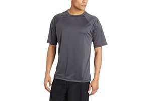 Kanu Surf Men's Short Sleeve UPF 50 Swim Shirt Rash Guard Sun Shirt (Regular & Extended Sizes)