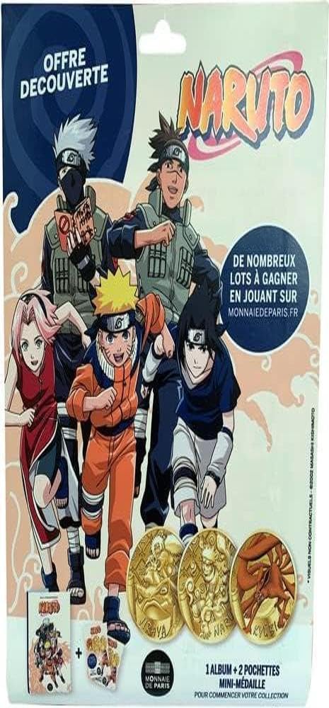 Sans Marque Naruto Medal Discovery Kit
