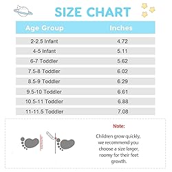 FEETCITY Toddler Walking Shoes Kids Sneakers Boys