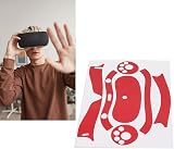 Zunate Skin Sticker for PICO 4 VR Headset Scratchproof Dustproof PVC VR Glasses view 2