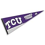 TCU Pennant Full Size Felt