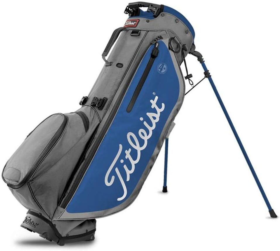 Titleist Players 4 Plus Stand Golf Bag Black/Black/Red : Sports & Outdoors