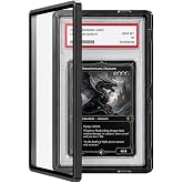 Slab Guard Fits PSA Slab, Magnetic Graded Card Case with UV Glass, Black