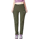 Rdruko Women's Hiking Pants Lightweight Quick Dry Water Resistant Outdoor Travel Fishing Pants with Pockets