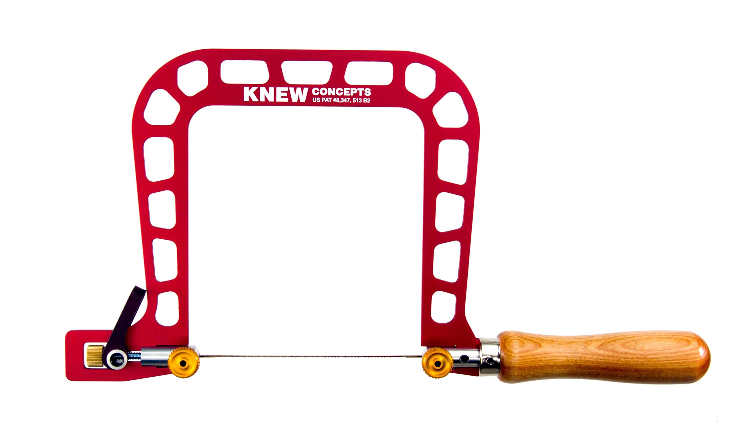 Knew Concepts 5" Woodworker Fret Saw with Lever Tension