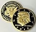 Limited Edition Donald Trump 24kt Gold Plated w/Black inlay 2016 Presidential EAGLE novelty coin 30mm