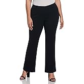 Rafaella womens Plus Size Soft Crepe Modern Fit Bootcut Dress Pants